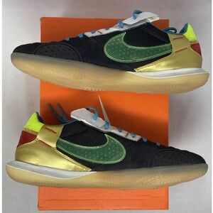 NIB Nike Streetgato ‘Black Volt’ DC8466 074 Black/Cyber Teal/Metallic Vivid Gold